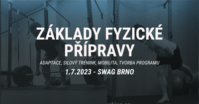 Workshop: Základy fyzické přípravy