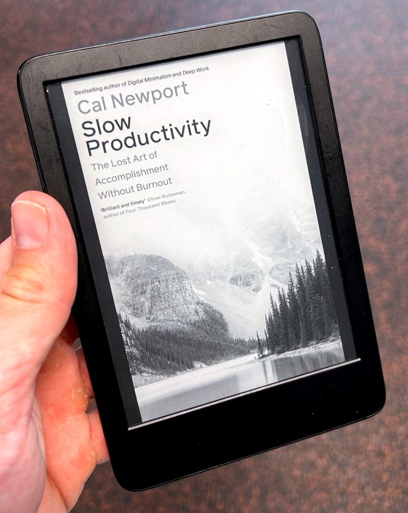 Slow Productivity - Cal Newport